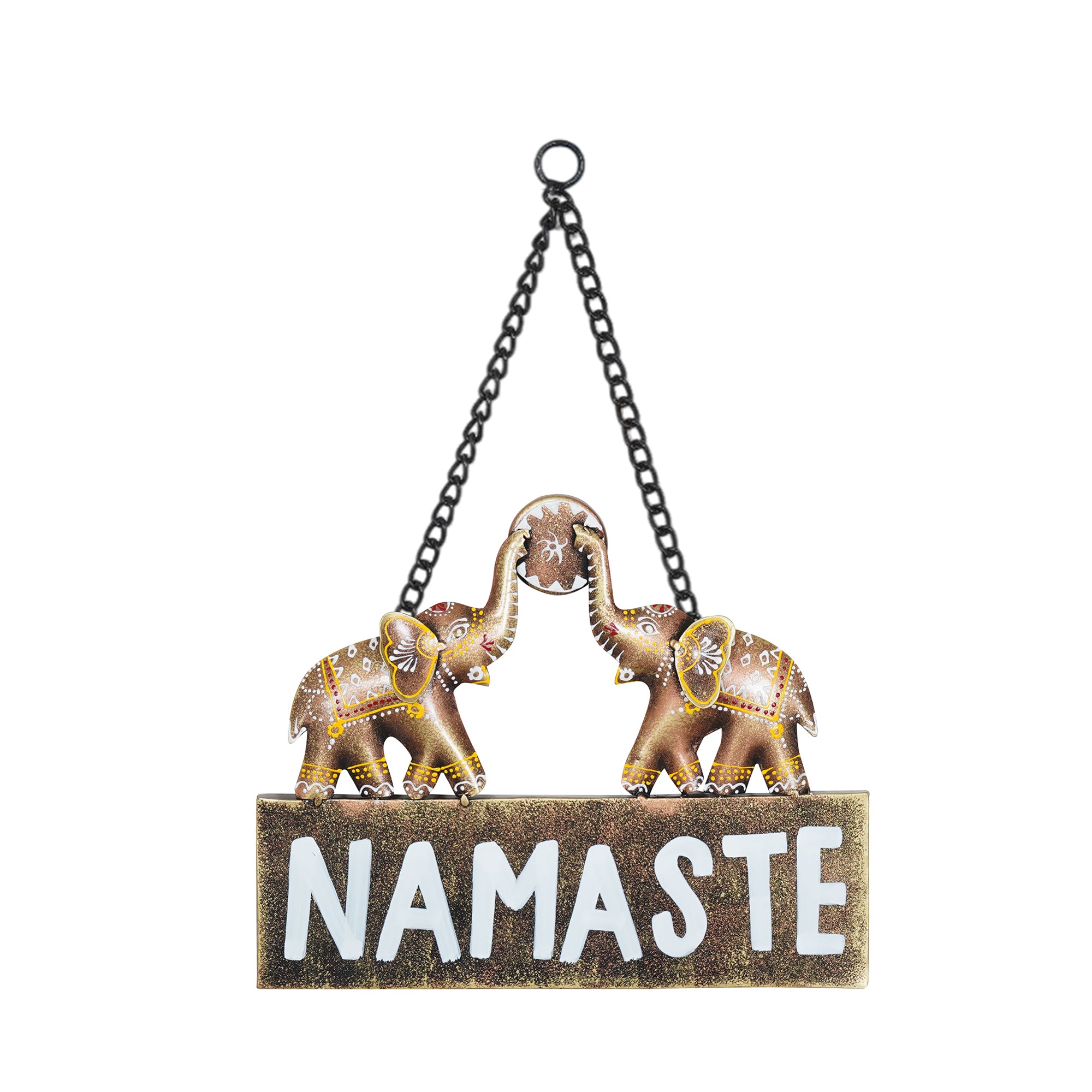 Namaste Wall Hanging – Handmade Metal Wall Hanging