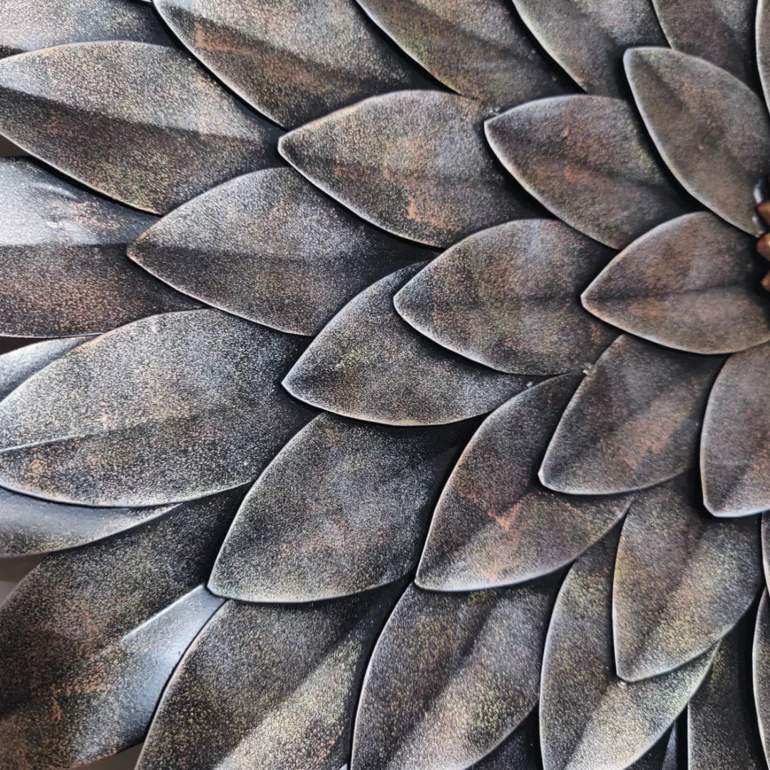 3D Sunflower Metal Flower Wall Decor