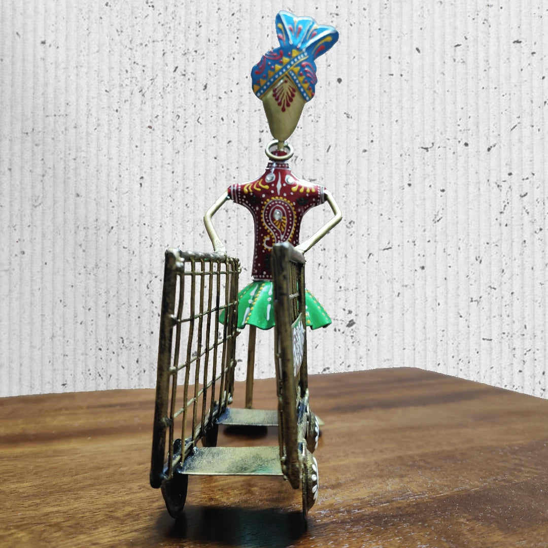 Rajasthani Style Metal Tissue Paper Holder